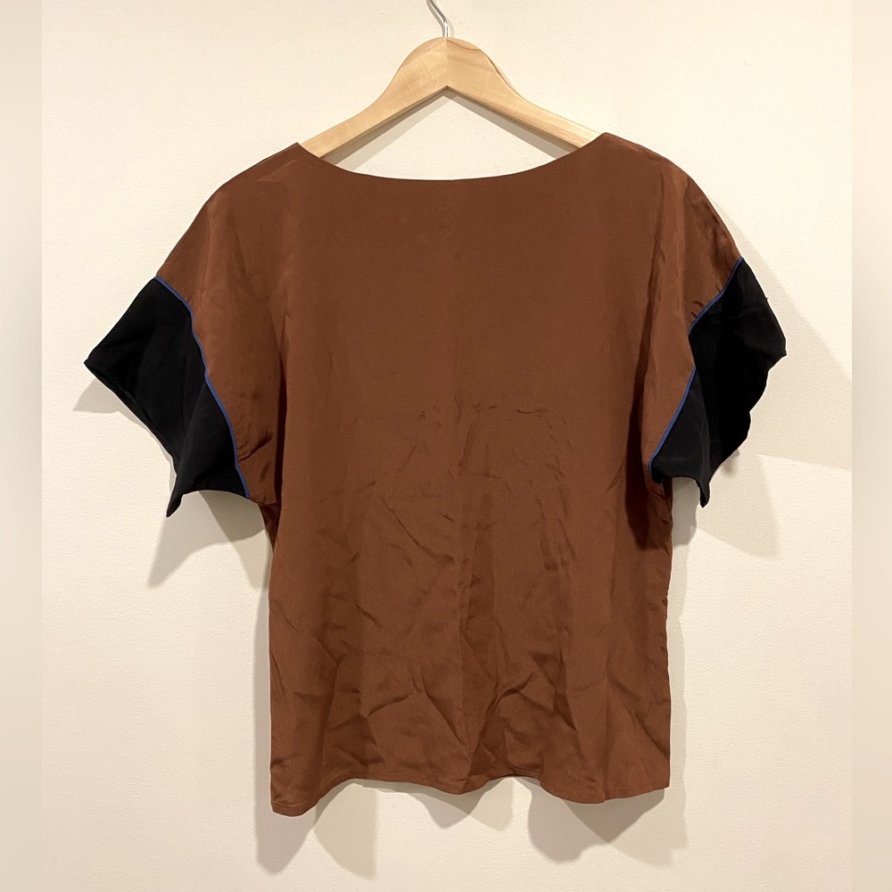 VINTAGE 70s PM by PONTEL colour block 70’s top